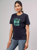 MHJ - Shivali hey Kharay? Unisex Graphic Printed RF NB T-shirt - Sukhiaatma