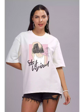 Stay Inspired- Sukhiaatma Unisex Oversized White T-shirt