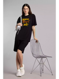 MHJ - Talent Unisex Oversized Black Co-ord - Sukhiaatma
