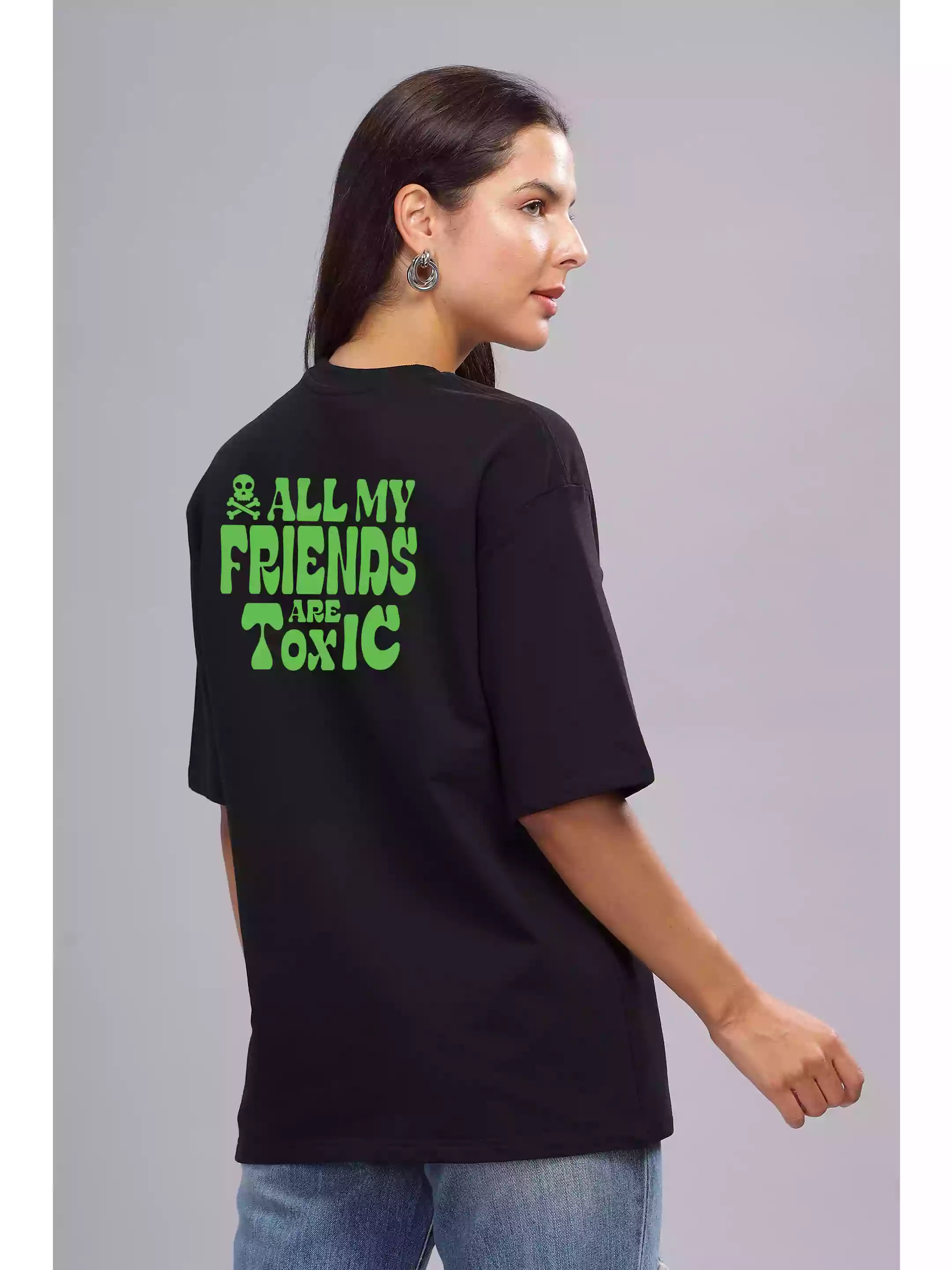 Toxic - Sukhiaatma Unisex Oversized T-shirt - Sukhiaatma