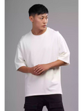 Solid White Over sized - Sukhiaatma Unisex T-shirt - Sukhiaatma