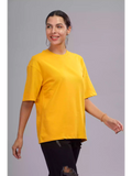 Solid Yellow Over sized - Sukhiaatma Unisex T-shirt - Sukhiaatma
