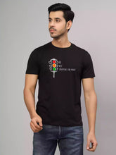 Your place or mine - Sukhiaatma Unisex Graphic Printed Black T-shirt