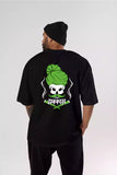 Zakaas Black - Sukhiaatma Unisex Oversized Black T-shirt