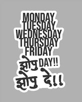 Zopu de - Vinyl Sticker