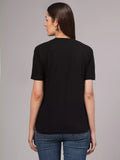 Weekend Loading - Sukhiaatma Unisex Graphic Printed Black T-shirt