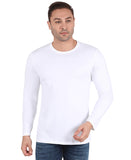 White - Sukhiaatma Unisex Basic Full sleeves T-shirt