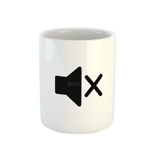 Mute – Sukhiaatma Designer Coffee Mug