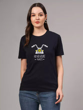 Adventure Awaits - Sukhiaatma Unisex Graphic Printed Navy BlueT-shirt