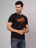 Jyachi Bat - Black Unisex Graphic Printed T-shirt