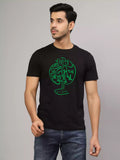 Sakharam - Sukhiaatma Unisex Graphic Printed Black T-shirt
