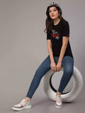 You Cant - Sukhiaatma Unisex Graphic Printed Black T-shirt