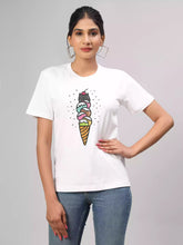 Yumm - Sukhiaatma Unisex Graphic Printed White T-shirt