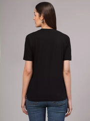Self Love - Sukhiaatma Unisex Graphic Printed Black T-shirt