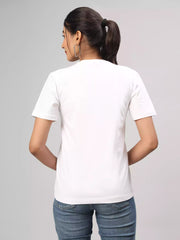 Girl Boss - Sukhiaatma Unisex Graphic Printed White T-shirt