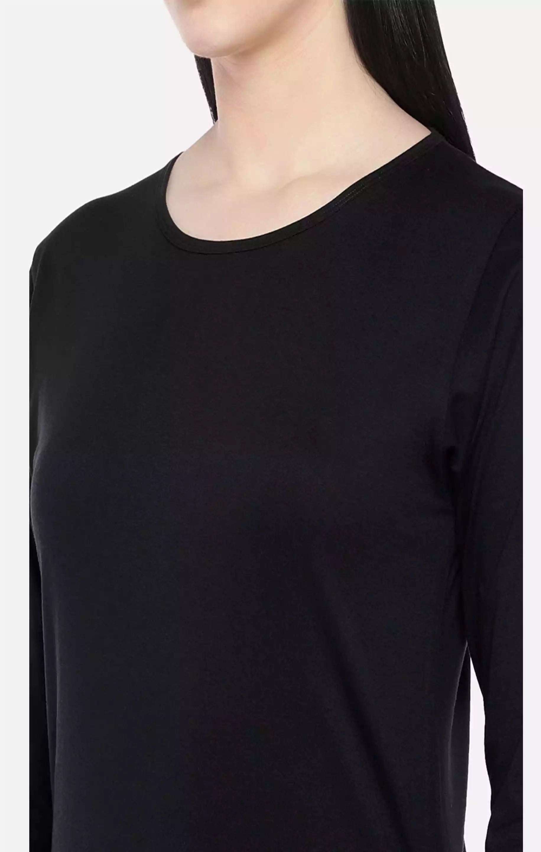 Black Basic - Sukhiaatma Designer T-shirt Dress