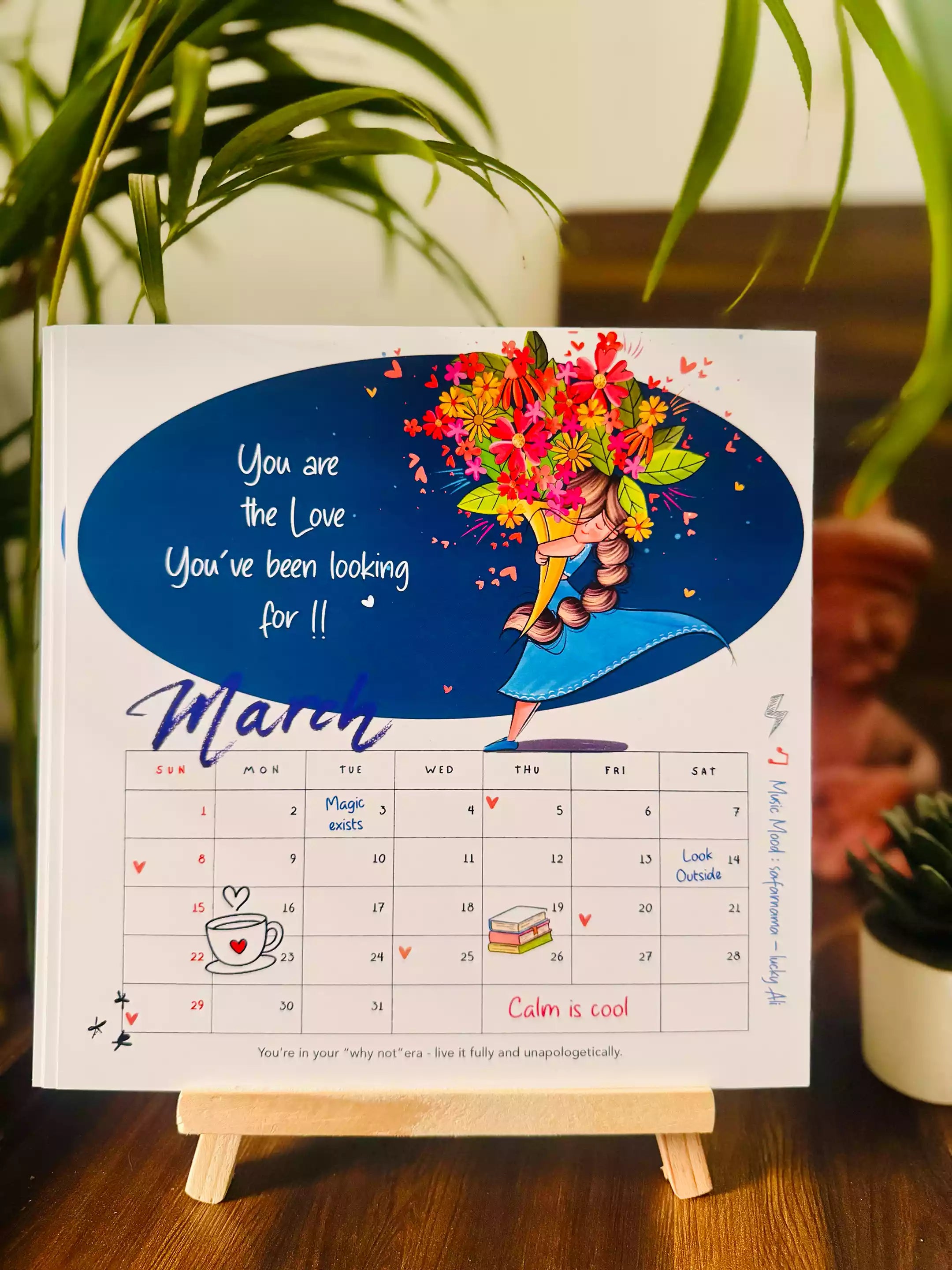 Desk Calendar 2026