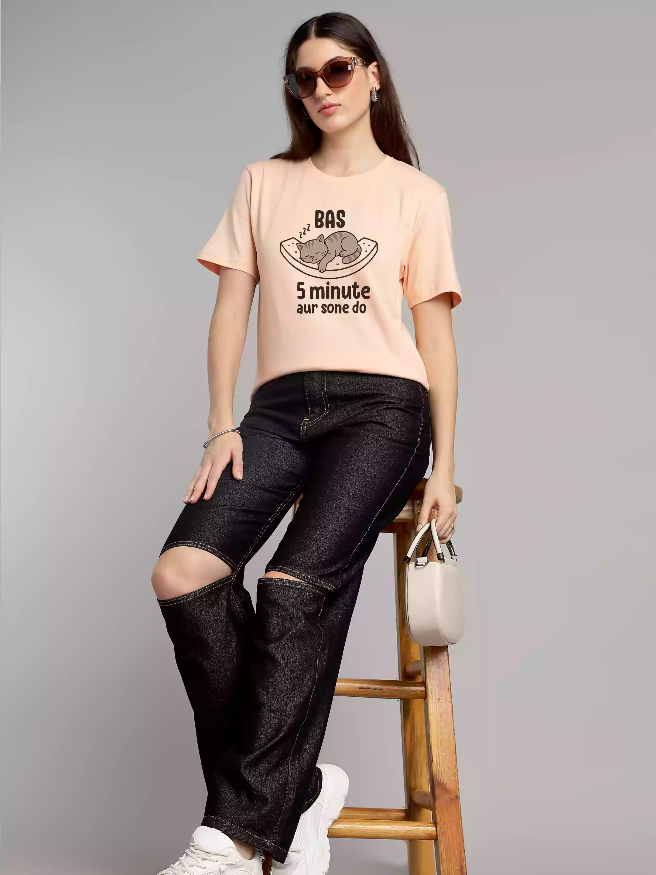 5 Min Aur RF - Sukhiaatma Unisex Graphic Printed T-shirt
