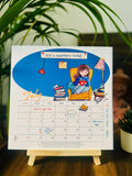 Desk Calendar 2026