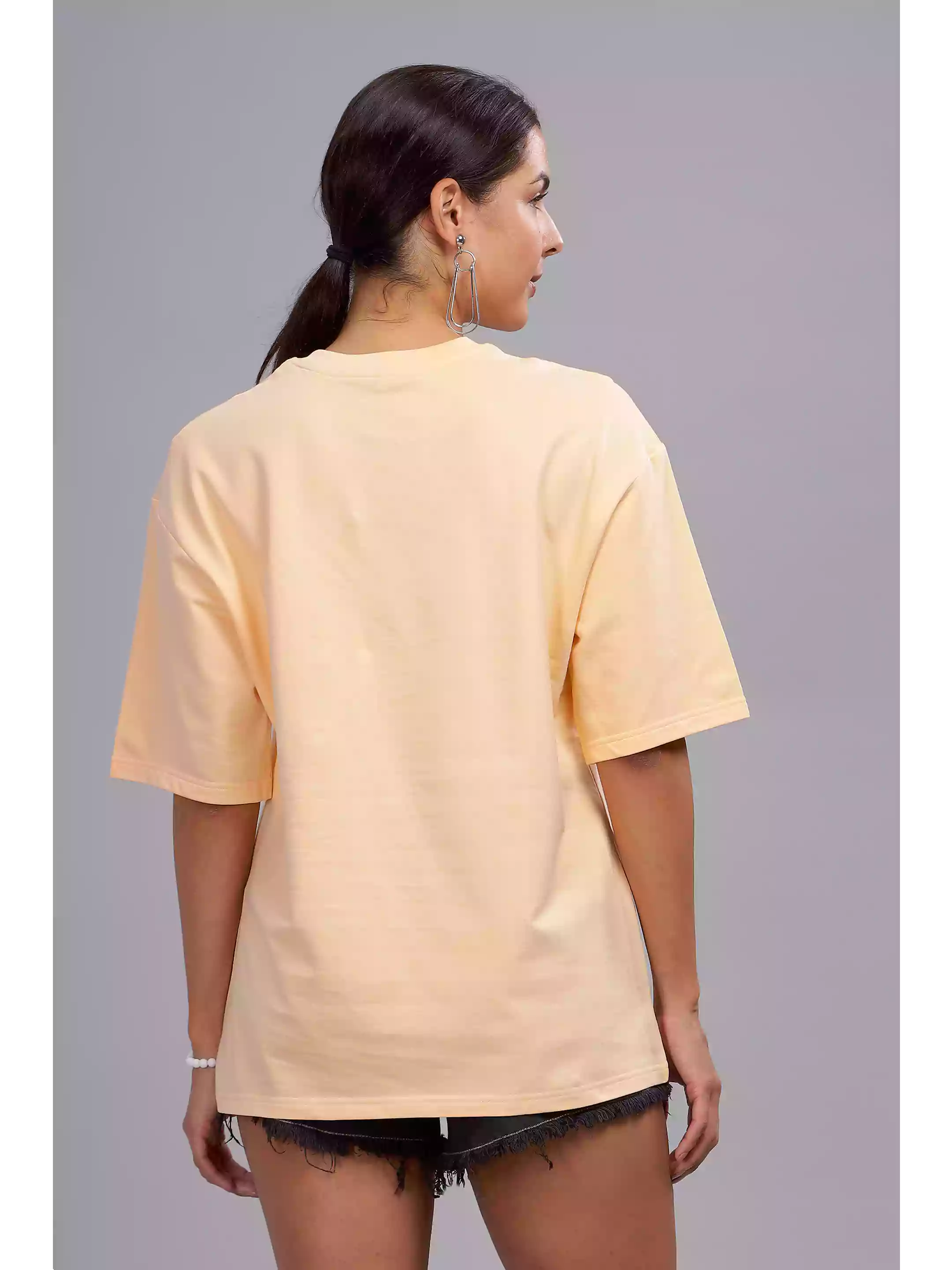 Solid Peach Over sized - Sukhiaatma Unisex T-shirt