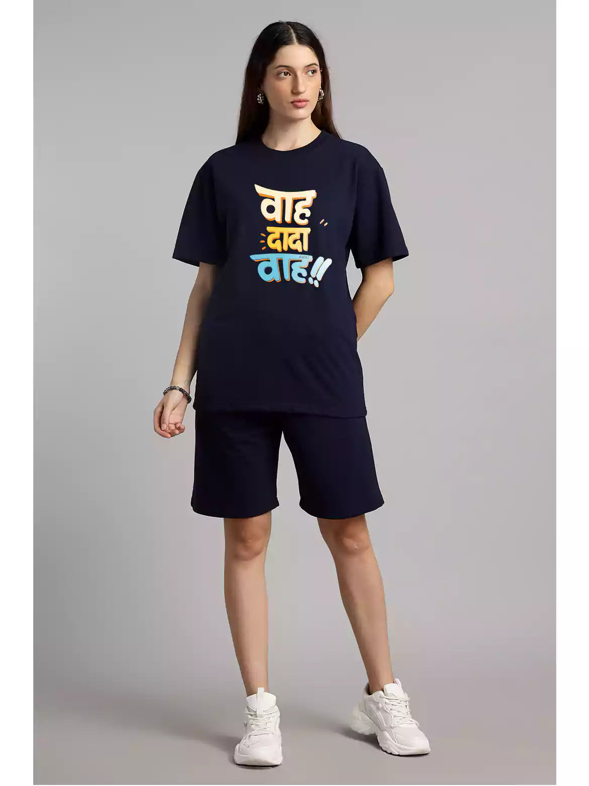 MHJ - Wah Dada Wah Unisex Oversized NB Co-ord