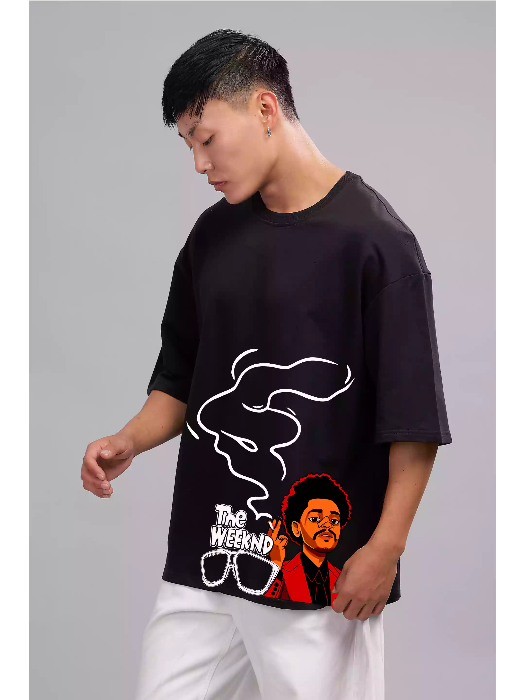 WEEKND NW - Sukhiaatma Unisex Oversize Black T-shirt