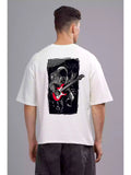 Rock n Roll Astro - Sukhiaatma Unisex Oversize White T-shirt