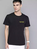 Awesome - Sukhiaatma Unisex Graphic Printed Black T-shirt