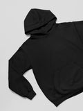 Black Basic Unisex Hoodie - Sukhiaatma
