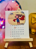 Desk Calendar 2025