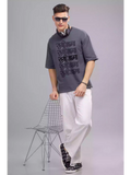 SA Original - Sukhiaatma Unisex Oversize Cement Grey T-shirt