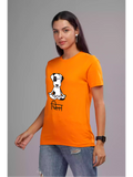 Chill - Orange Unisex Marathi Graphic Printed T-shirt