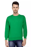 Green - Sukhiaatma Unisex Solid Sweatshirt