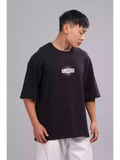 Illusion - Sukhiaatma Unisex Oversized Black T-shirt