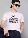 Im right - Sukhiaatma Unisex Graphic Printed Lavender T-shirt