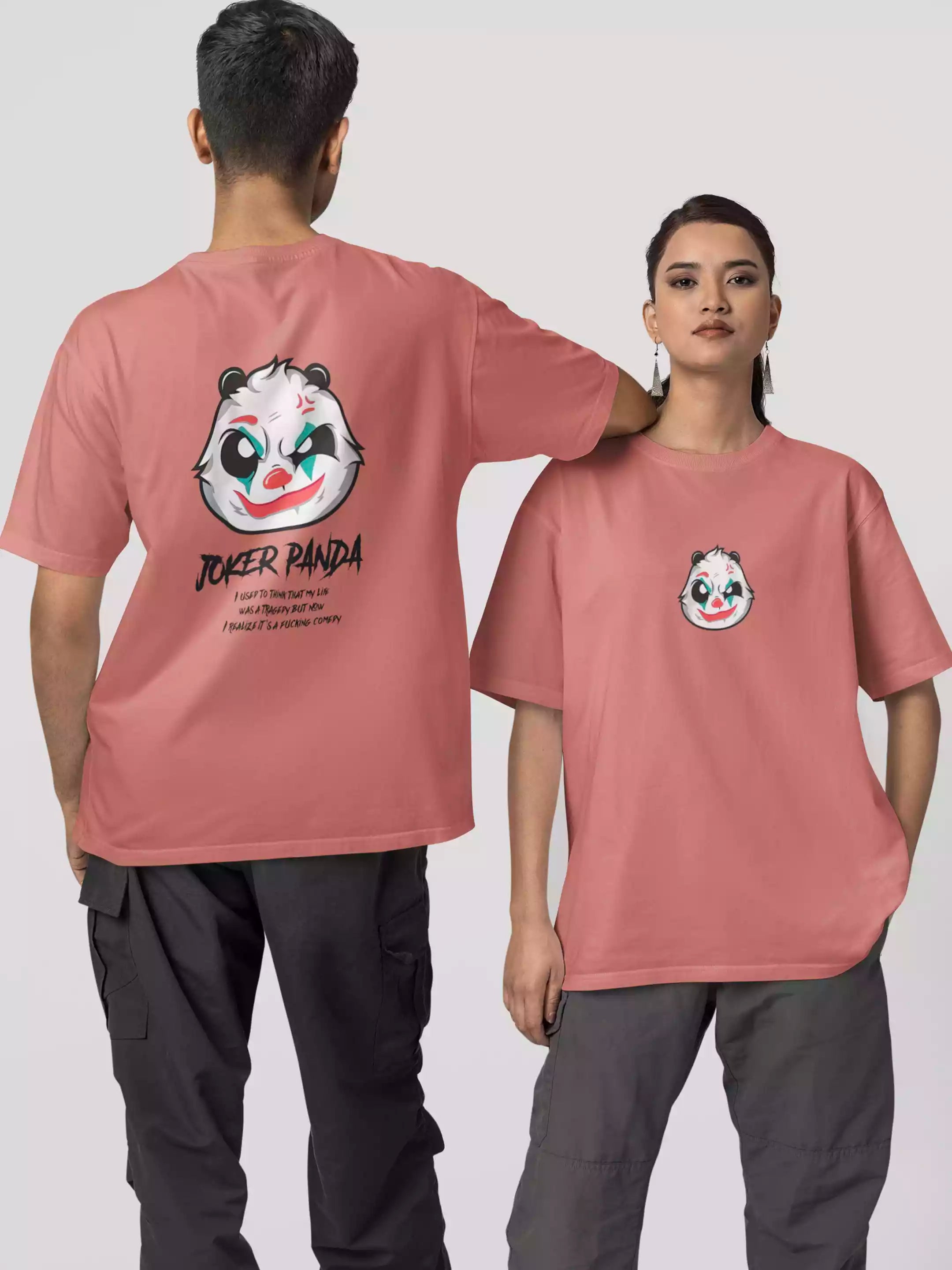 Joker panda - Sukhiaatma Unisex Oversized T-shirt