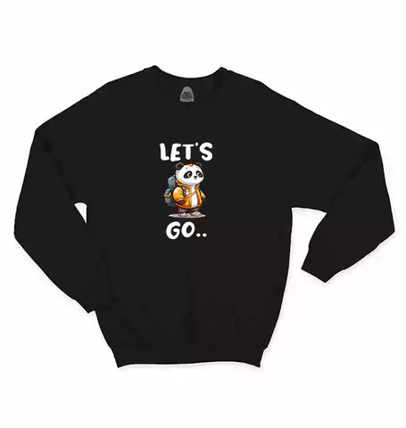 Let's Go SS  - Sukhiaatma Unisex Graphic Printed Sweatshirt