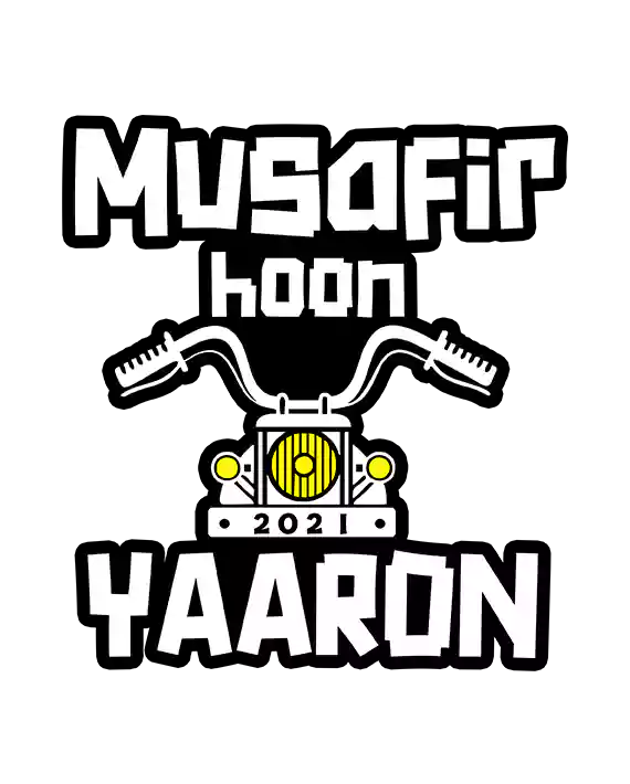 Musafir hoon - Vinyl Sticker
