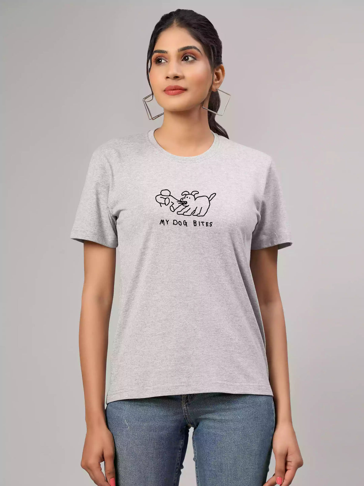 My Dog Bites - Sukhiaatma Unisex Graphic Printed T-shirt