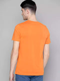 Mala nahi Mahit - Orange Sukhiaatma Unisex Marathi Graphic Printed T-shirt