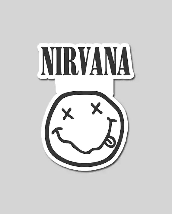 Nirvana - Vinyl Sticker