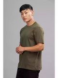 Olive Green - Sukhiaatma Unisex Basic T-shirt