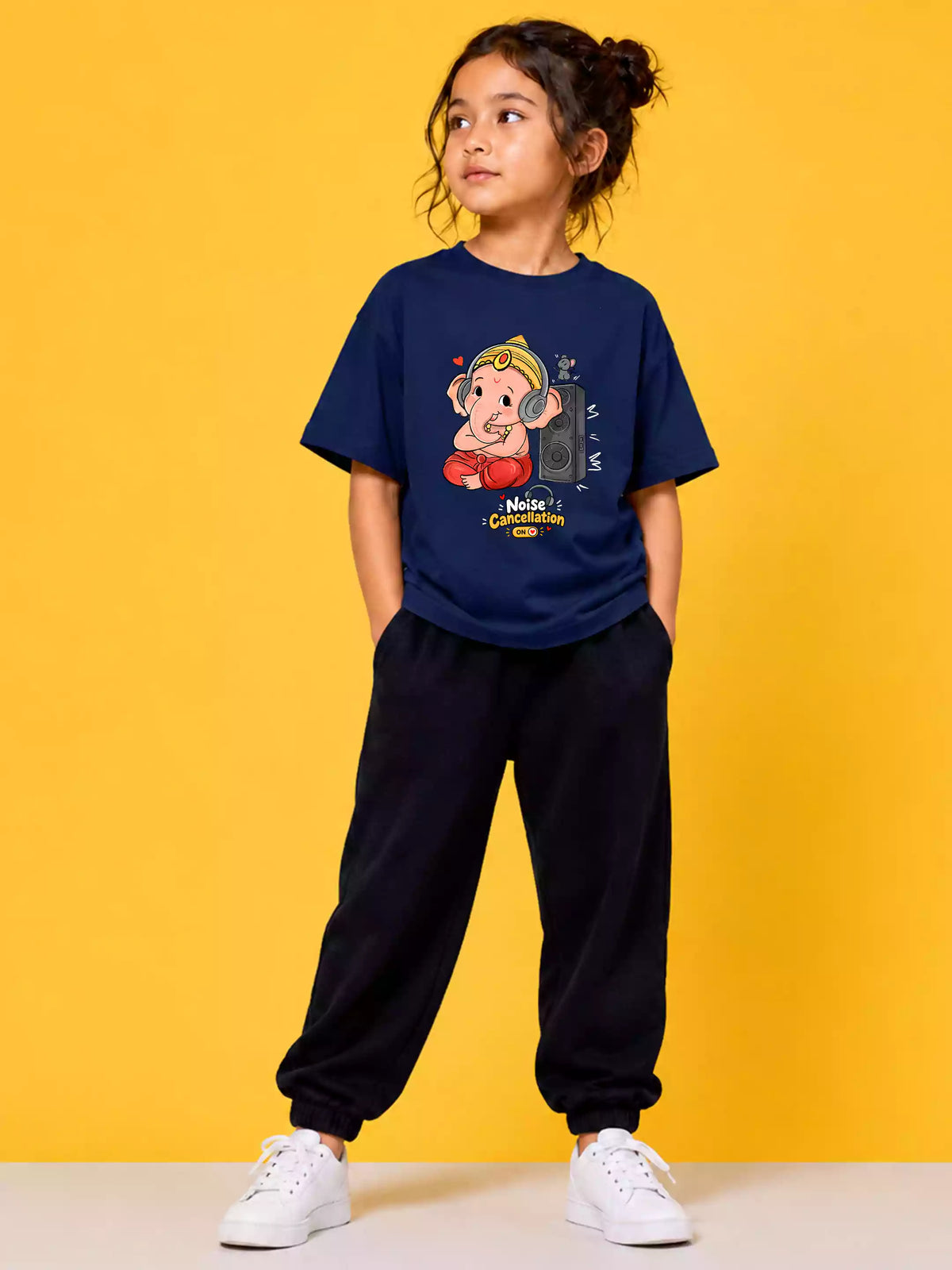 Noise cancellation - NB - Sukhiaatma Ganpati T-shirt