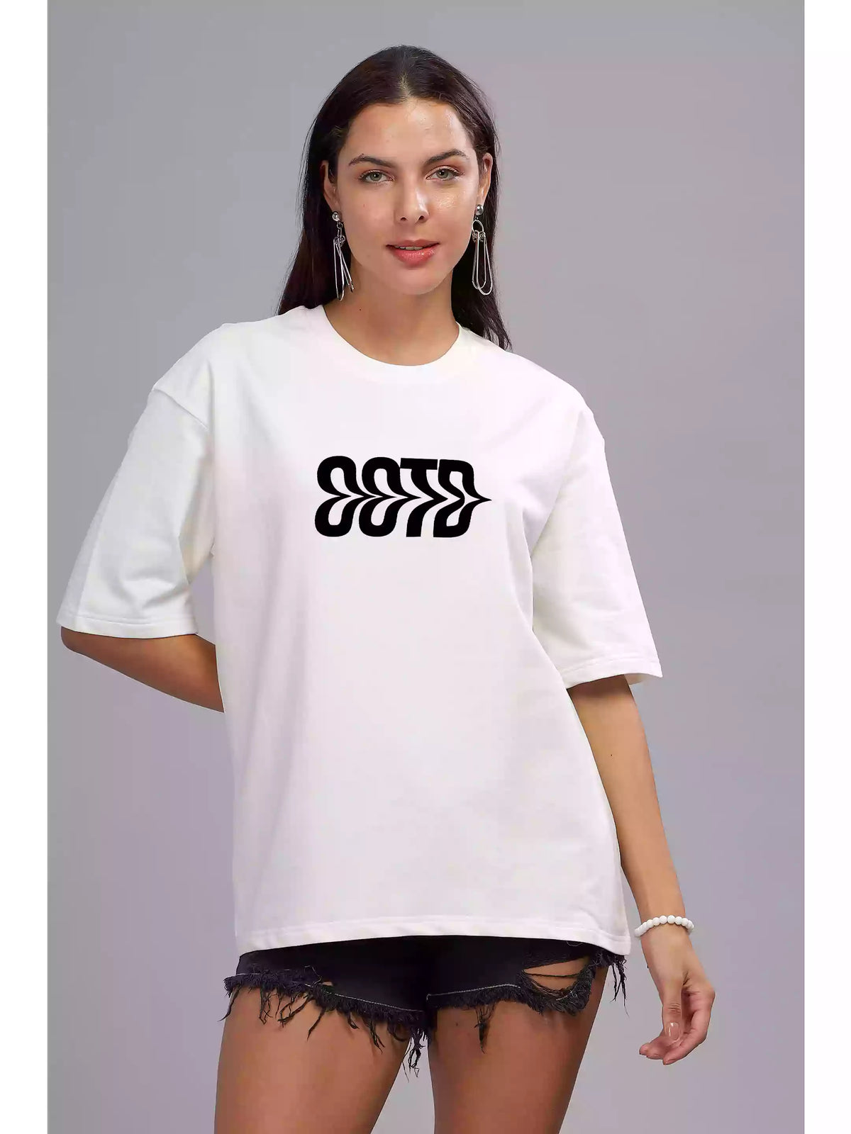 OOTD White - Sukhiaatma Unisex Oversized T-shirt