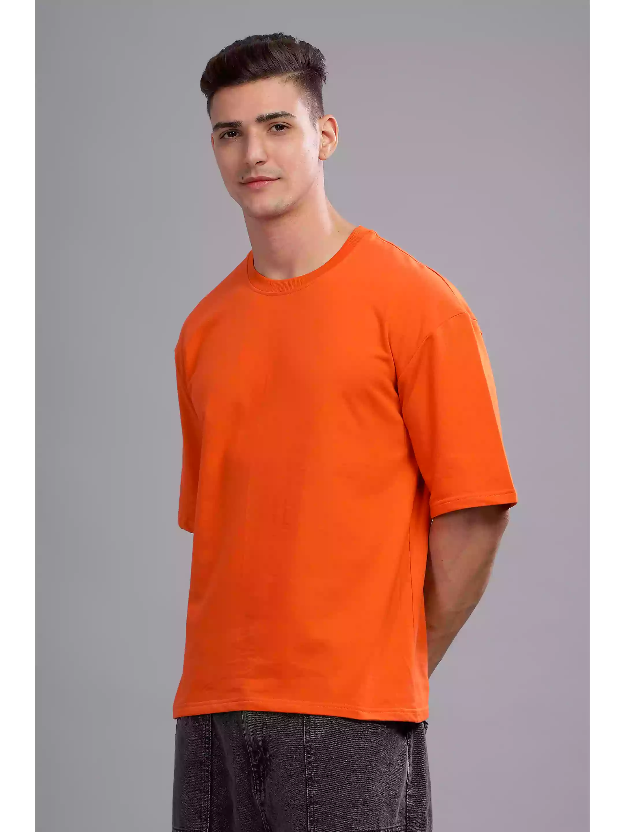 Solid Orange Over sized - Sukhiaatma Unisex T-shirt