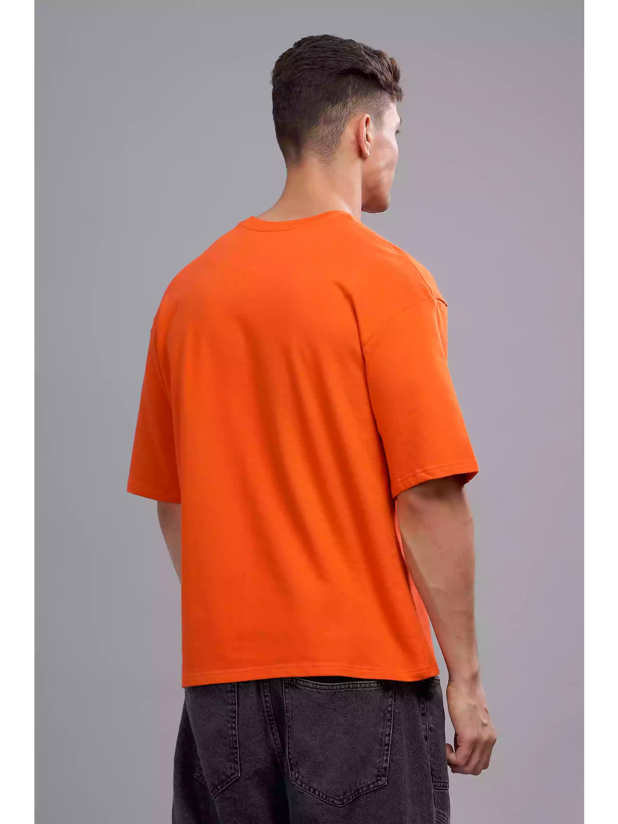 Solid Orange Over sized - Sukhiaatma Unisex T-shirt