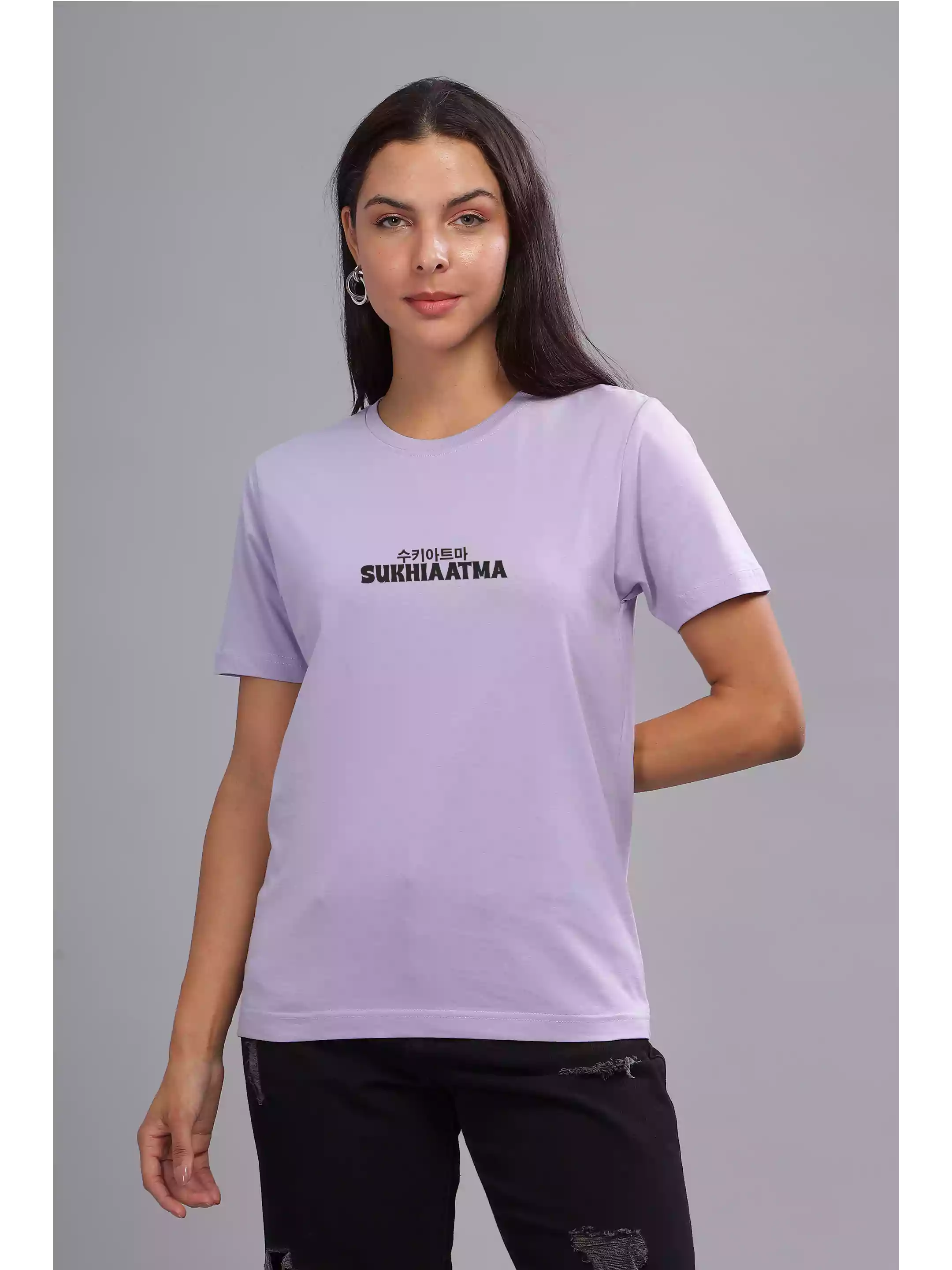 One Soul, Many Tongues - Sukhiaatma Unisex Graphic Printed T-shirt