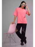 Solid Pink Over sized - Sukhiaatma Unisex T-shirt