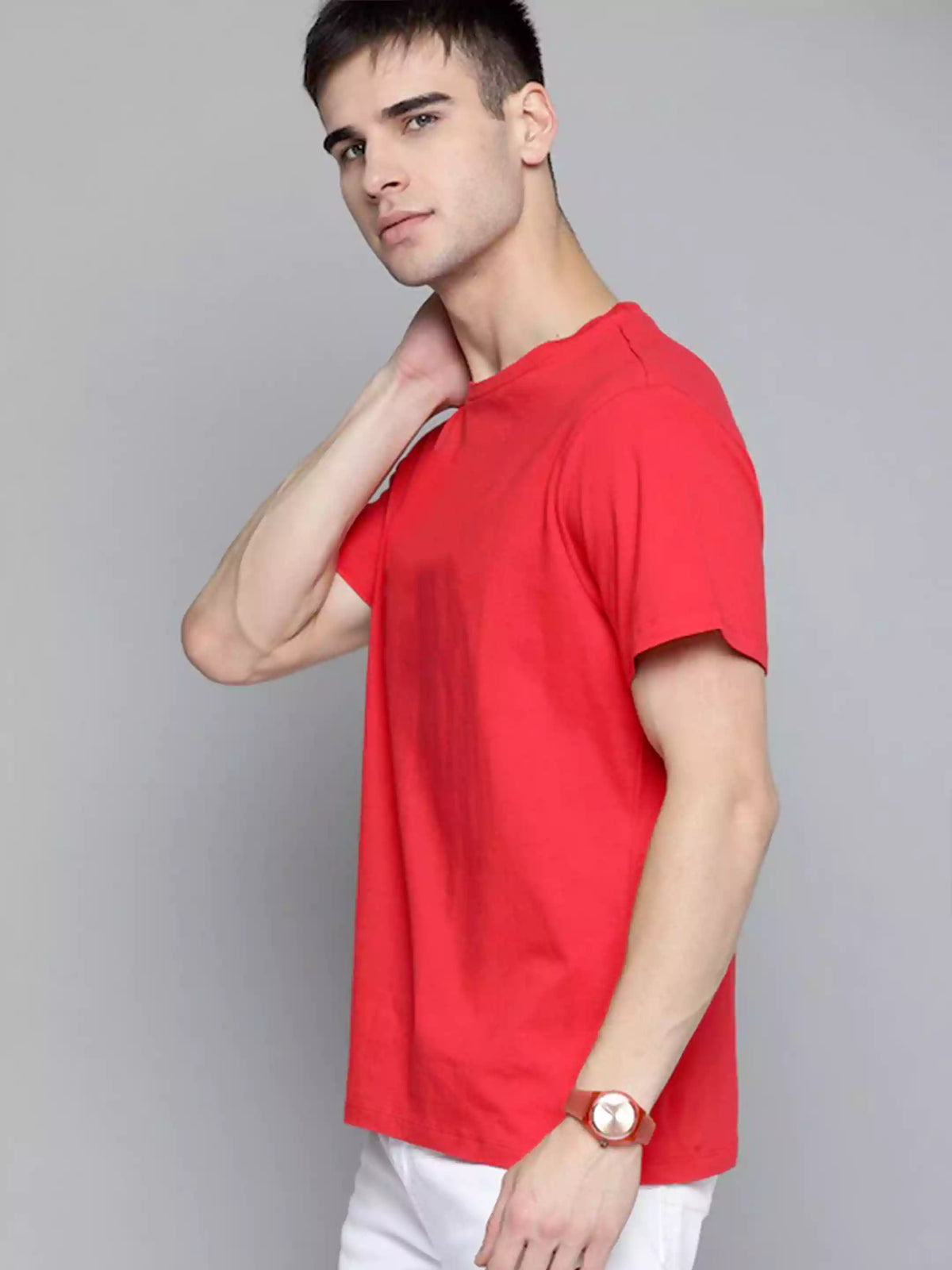 Red - Sukhiaatma Unisex Basic T-shirt