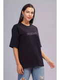 Reckless - Sukhiaatma Unisex Oversized Black T-shirt